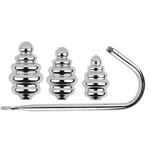 Set Hook Anal Ribbed Screw-in 8826 GreatBenefit 0803